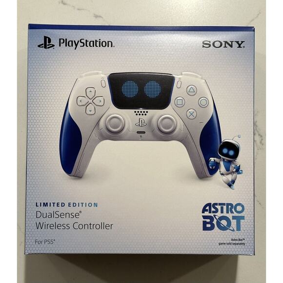 NEW Sony PS5 DualSense Controller Astro Bot Limited Edition - CONFIRMED ON HAND - Picture 1 of 8